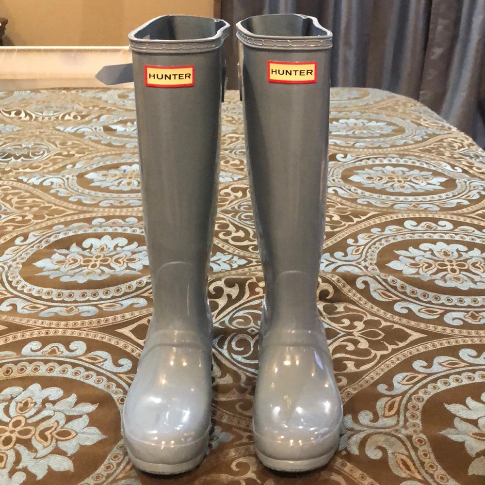 NEW! Light blue HUNTER boots.